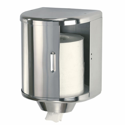 Distributore di salviette da parete - DT0303C - Mediclinics, s.a. - in acciaio inossidabile