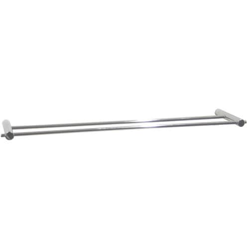 Portasalviette a 2 barre - AI0030C - Mediclinics, s.a. - da parete / in acciaio inossidabile / per hotel