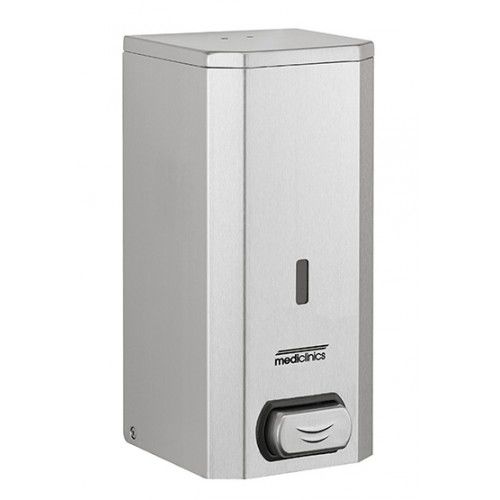 Distributore di sapone manuale - DJ0031CS - Mediclinics, s.a. - professionale / da parete / in acciaio inossidabile