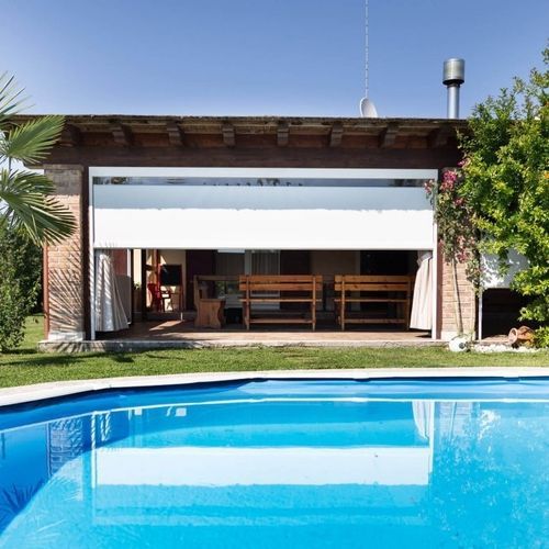Tenda avvolgibile a rullo - SCREENY 110 GPZ UNICA S32 - KE Outdoor Design - per pergola / in alluminio / da esterno