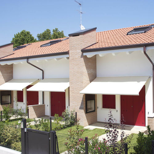 Tenda da sole a cassonetto - ANTHEA - KE Outdoor Design - manuale / a motore / per terrazza