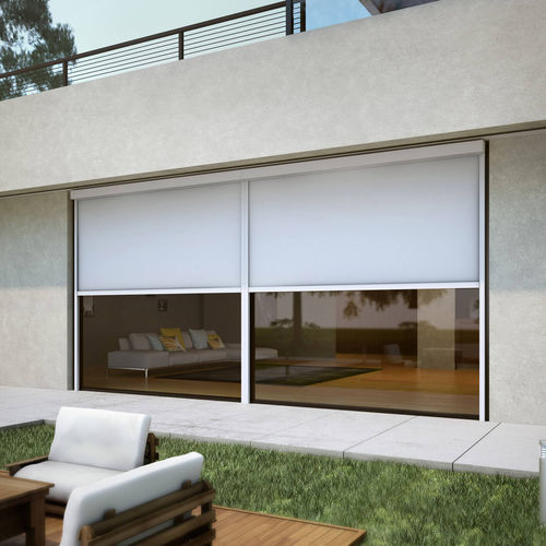 Tenda avvolgibile a rullo - SCREENY 85 GPZ S S04 - KE Outdoor Design - a bande verticali / per finestra / in tela