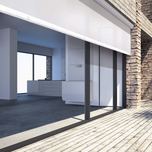 Pannello per protezione solare in tessuto - SCREENY 130 GC S22 - KE Outdoor Design - per finestra / verticale / a motore