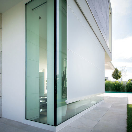 Tenda avvolgibile a bande verticali - SCREENY 130 GC CABRIO S27 - KE Outdoor Design - a rullo con cassonetto / per finestra / in tela