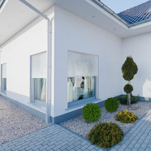 Tenda avvolgibile a rullo - SCREENY 130 BOX - KE Outdoor Design - per finestra / in PVC / in poliestere