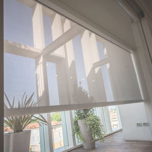 Tenda avvolgibile a rullo - SCREENY HIDE 110 GPZ H3F - KE Outdoor Design - per finestra / in PVC / in poliestere