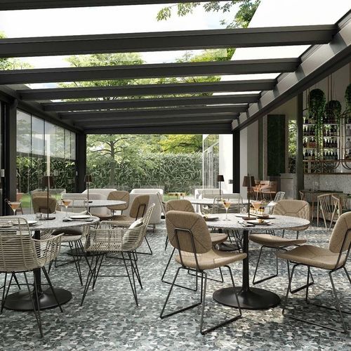 Tenda avvolgibile a rullo - SUNLIGHT 80 W - KE Outdoor Design - integrata / per tetto vetrato / in alluminio