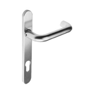 Maniglia per porta - I D Systems - in acciaio inossidabile / contemporanea / con serratura integrata