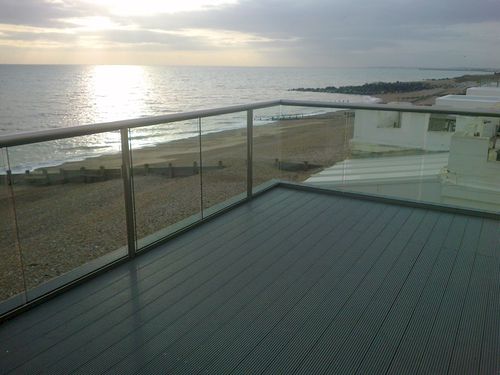 Ringhiera in vetro - BALCONY 2 BALUSTRADE SYSTEM - BALCONY - a pannelli / da esterno / per balcone