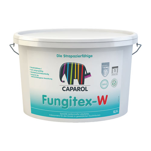 Pittura decorativa - FUNGITEX-W - Caparol - da interno / per muro / in lattice