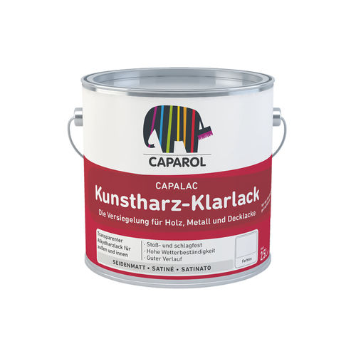 Intonaco di protezione - CAPALAC KUNSTHARZ-KLARLACK - Caparol - di finitura / indoor / per esterni
