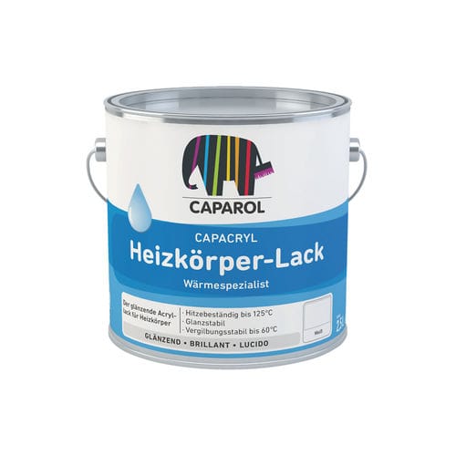 Intonaco di finitura - CAPACRYL HEIZKÖRPER-LACK - Caparol - termoisolante / per muro / acrilico