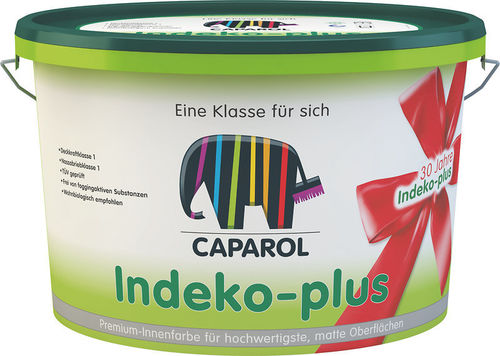 Pittura decorativa - INDEKO-PLUS - Caparol - di finitura / da interno / per soffitto
