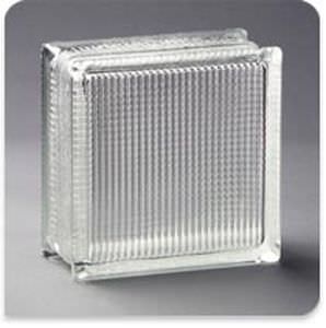 Mattone di vetro quadrato - PREMIERE : ESSEX® AA - Pittsburgh Corning - strutturato