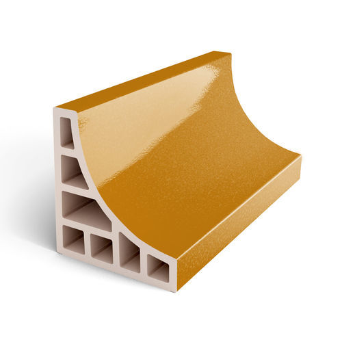 Frangisole in ceramica - FF 215×197 - Tempio - per facciata / verticale