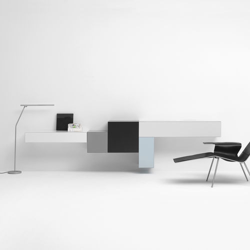 Credenza a muro - VISION - pastoe - contemporanea / in MDF laccato