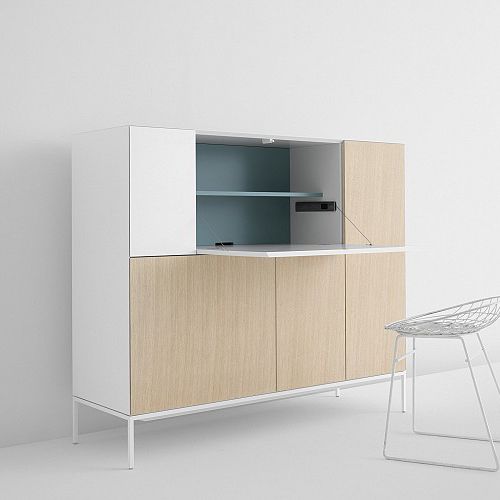 Credenza alta - VISION CABINET - pastoe - contemporanea / in legno / in legno laccato
