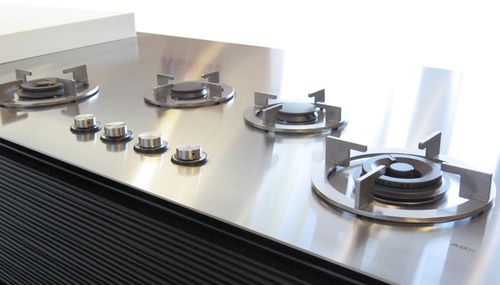 Piano cottura a gas - ICG0402 - ABK InnoVent - 4 fuochi / da incasso / con manopole