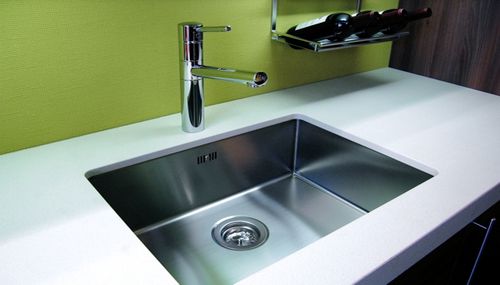 Lavello a 1 vasca - BINGARA: BIN50 - ABK InnoVent - senza gocciolatoio / in acciaio inossidabile / da incasso