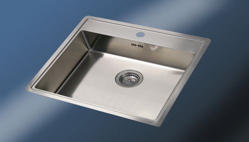 Lavello a 1 vasca - BINGARA: C1BIN05VI - ABK InnoVent - senza gocciolatoio / in acciaio inossidabile / da incasso