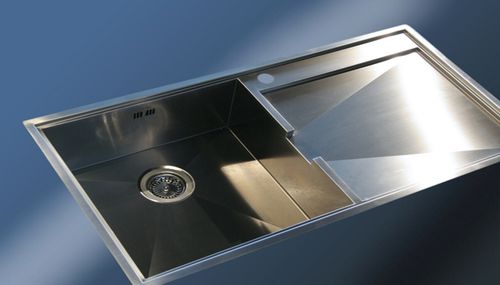 Lavello a 1 vasca - c2BARL07 - ABK InnoVent - con gocciolatoio / in acciaio inossidabile / da incasso
