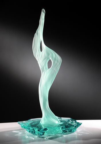 Scultura in vetro - ETERNITÉ - MIROITERIE PETITJEAN - per spazi pubblici