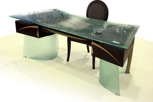 Scrivania direzionale - PRESIDENCE - MIROITERIE PETITJEAN - contemporanea / in MDF / in legno laccato
