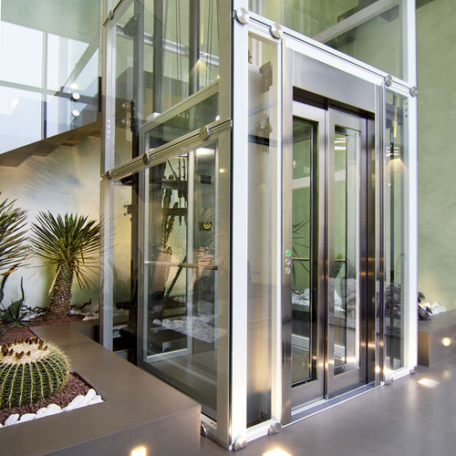 Ascensore idraulico - InDomo Indoor - LiftingItalia - AreaLift - ad uso residenziale / per il settore terziario / per edificio alto