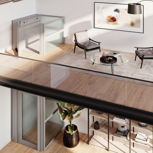 Piattaforma elevatrice PMR - domoflex open - indoor - LiftingItalia - AreaLift - per sedia a rotelle / per edificio / per uso domestico
