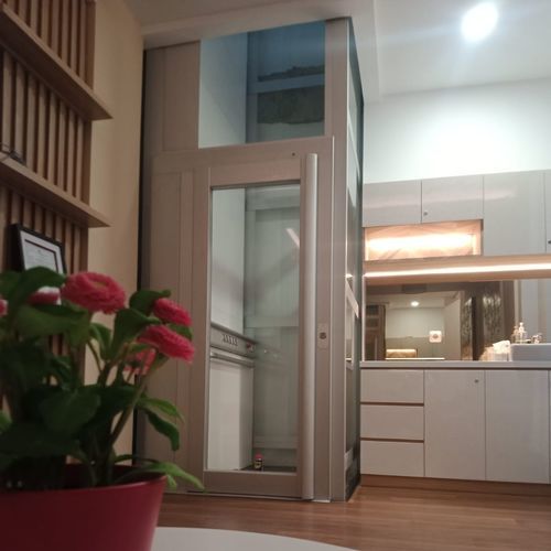 Ascensore elettrico - DomoFlex Indoor - LiftingItalia - AreaLift - ad uso residenziale / per il settore terziario / per merce