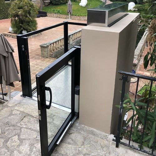 Piattaforma elevatrice PMR - domoflex open - outdoor - LiftingItalia - AreaLift - per sedia a rotelle / per edificio / per uso domestico