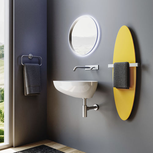 Radiatore scaldasalviette elettrico - KIEV - Xo' by Metalform - ad acqua calda / 0...500 w / verticale