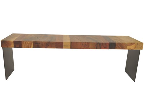 Panca da giardino contemporanea - Rotsen Furniture - in legno