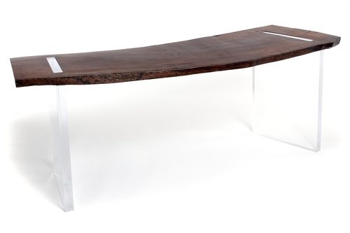 Scrivania contemporanea - RECLAIMED WOOD FLOATING - Rotsen Furniture - in legno / con base in pannelli / contract