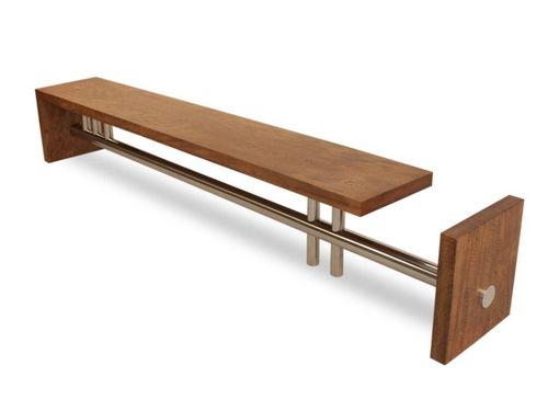 Panca contemporanea - L MANGO - Rotsen Furniture - in legno / in materiale di recupero
