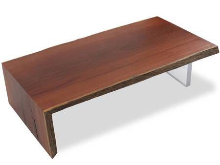 Tavolino basso contemporaneo - SOLID CUMARU WOOD - Rotsen Furniture - in legno / rettangolare / in materiale di recupero