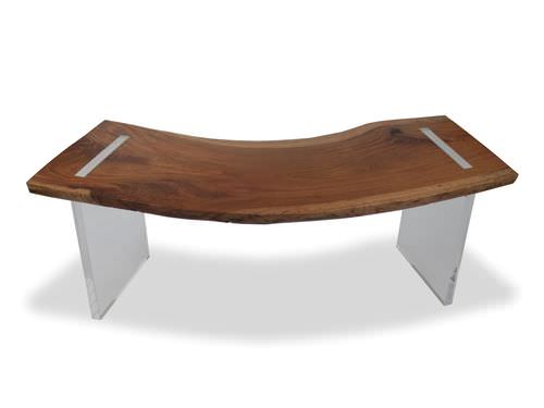 Scrivania contemporanea - SOLID JATOBA WOOD - Rotsen Furniture - in legno / con base in pannelli
