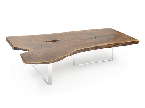Tavolino basso contemporaneo - LIVE EDGE - Rotsen Furniture - in legno / in acrilico / per hotel
