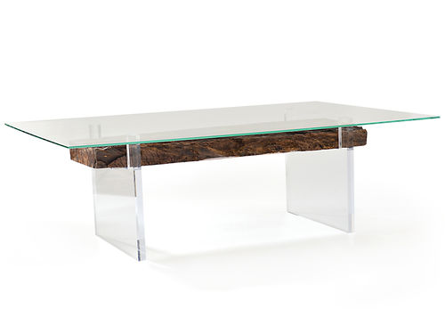 Tavolo da pranzo contemporaneo - OITIS - Rotsen Furniture - in legno / in vetro / in acrilico