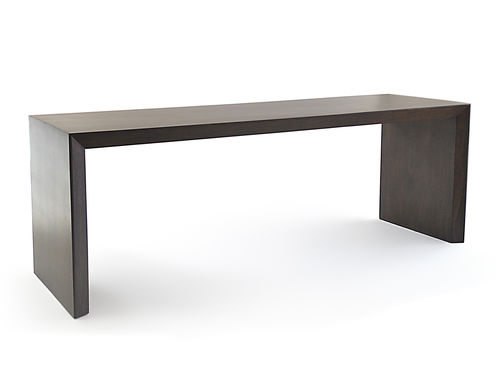 Tavolo da lavoro contemporaneo - STAINED TAMBURIL - Rotsen Furniture - in legno / rettangolare / per hotel