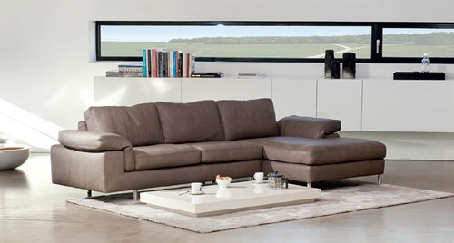 Divano d'angolo - PIANTO - Machalke - letto / contemporaneo / in pelle