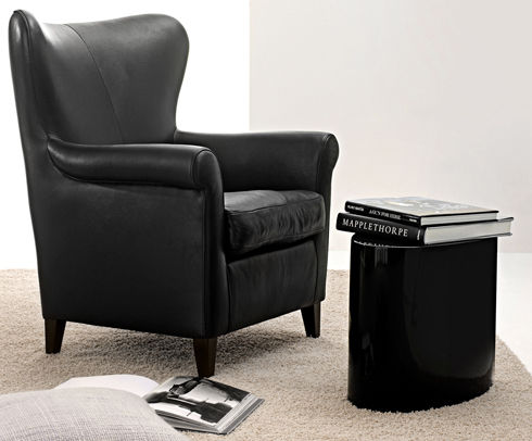 Poltrona classica - FREDDY - Machalke - in pelle