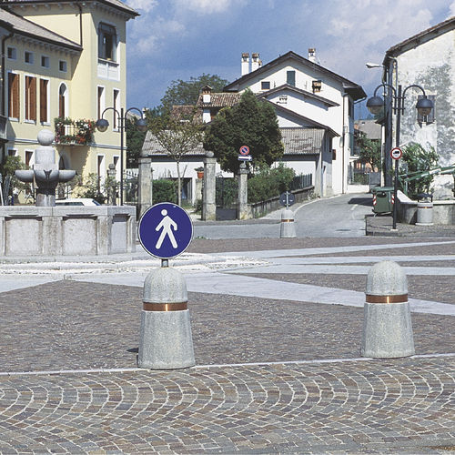 Dissuasore di sicurezza - ARO - BELLITALIA - fissa / in pietra ricostituita / alta