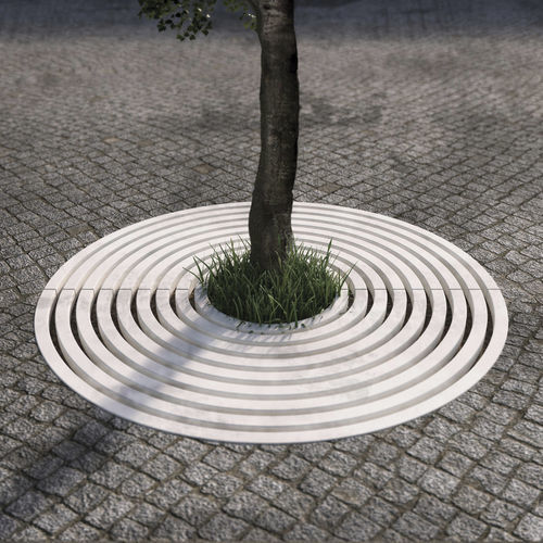 Griglia per alberi rotonda - CIRCLE - BELLITALIA - in calcestruzzo / ad alte prestazioni (BFUP)