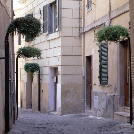 Fioriera in rame - STELO  - BELLITALIA - in acciaio galvanizzato / rotonda / sospesa