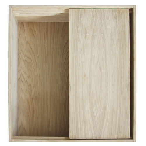 Tavolino basso contemporaneo - Grande table basse LIFETIME chêne - Nonjetable - in rovere / con supporto in quercia / rettangolare