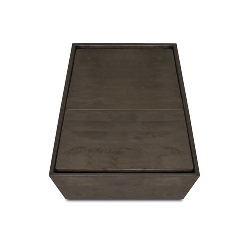 Comodino contemporaneo - ETERNITY - Nonjetable - in betulla / in legno tinto / con supporto in betulla