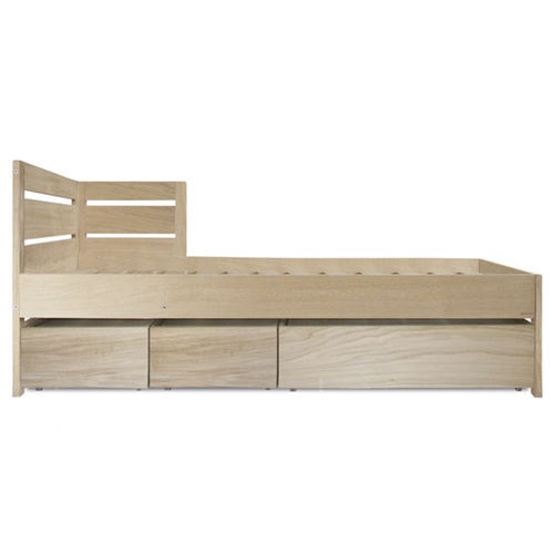 Letto singolo - LIFETIME 3 - Nonjetable - contemporaneo / con testiera / con base contenitore