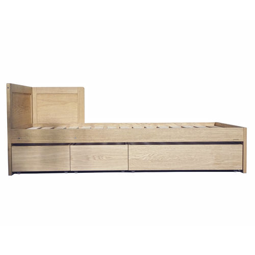 Letto singolo - ETERNITY 3 - Nonjetable - contemporaneo / con testiera / con base contenitore
