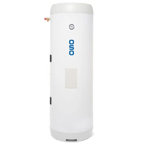 Boiler per acqua calda elettrico - DELTA TWINCOIL DTC - OSO Hotwater - a pavimento / verticale / residenziale